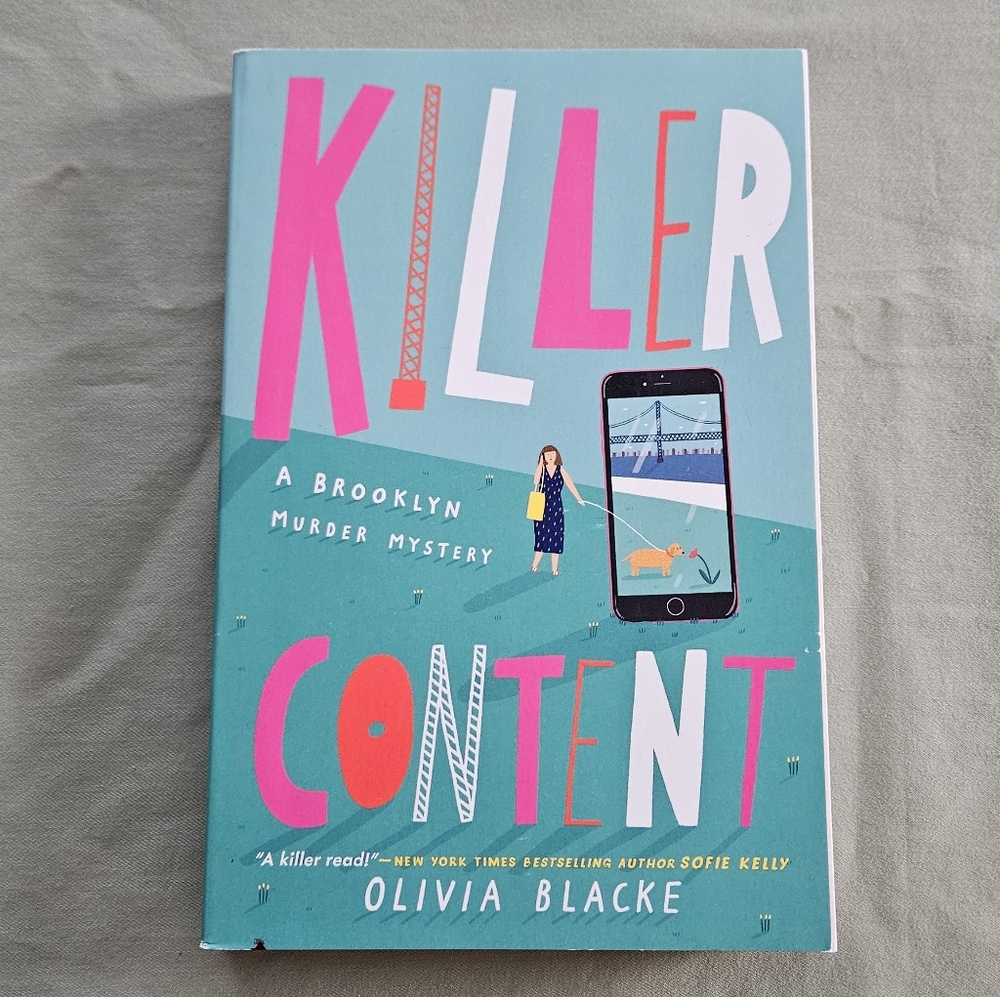 Killer Content‎ by Olivia Blacke - Paperback A Brooklyn Murder Mystery #1